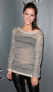 Cassadee Pope  The Voice season 3 Red Carpet event West Hollywood 11/8/12