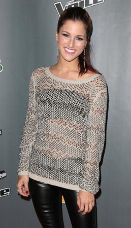 Cassadee Pope  The Voice season 3 Red Carpet event West Hollywood 11/8/12
