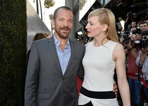 Cate Blanchett attends the Premiere of 'Blue Jasmine' at the AMPAS Samuel Goldwyn Theater July 24, 2013 