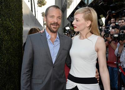 Cate Blanchett attends the Premiere of 'Blue Jasmine' at the AMPAS Samuel Goldwyn Theater July 24, 2013 