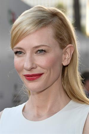Cate Blanchett attends the Premiere of 'Blue Jasmine' at the AMPAS Samuel Goldwyn Theater July 24, 2013 