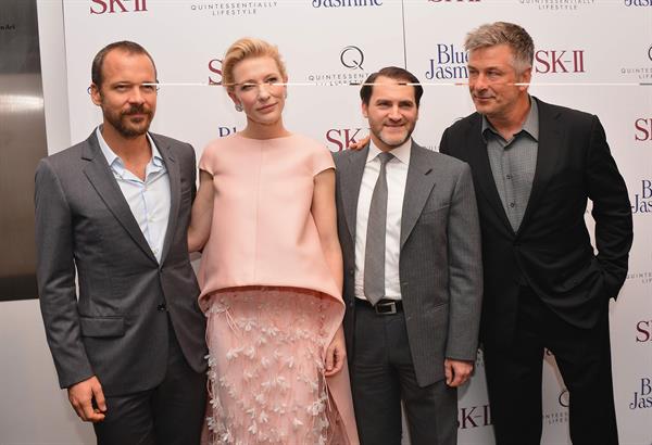 Cate Blanchett attends the 'Blue Jasmine' N.Y. Premiere at the Museum of Modern Art July 22, 2013 