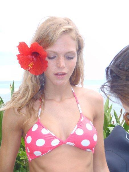 Erin Heatherton in a bikini