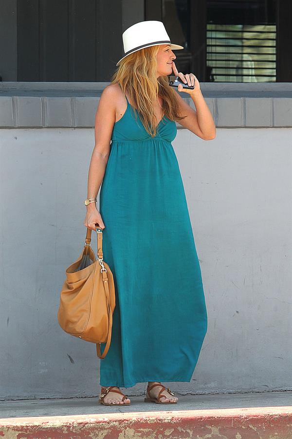 Cat Deeley - Lunch With Friends at The Belmont in LA - August 13, 2012