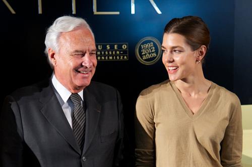 Charlotte Casiraghi Attends 'El Arte de Cartier' Ehibition Opening in Madrid (Oct 22, 2012) 