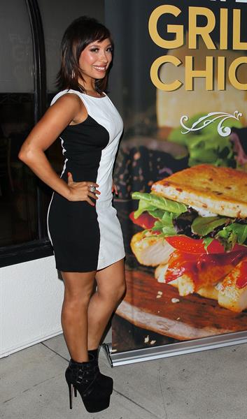 Cheryl Burke Hosts  Dancing With The Stars  Viewing Party At Wendy's in Los Angeles, September 16, 2013 