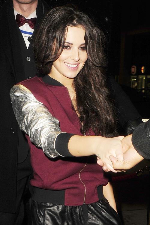 Cheryl Cole at the Rose Club in London 12/20/12 