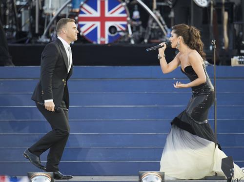 Cheryl Tweedy Cole - Performing at Queen Diamond Jubilee Concert in London, June 4, 2012
