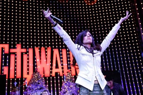 Cher Lloyd Towers Black Friday Concert in Universal City 11/23/12 