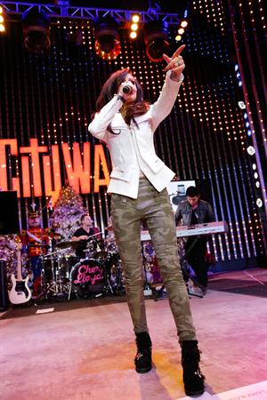 Cher Lloyd Towers Black Friday Concert in Universal City 11/23/12 