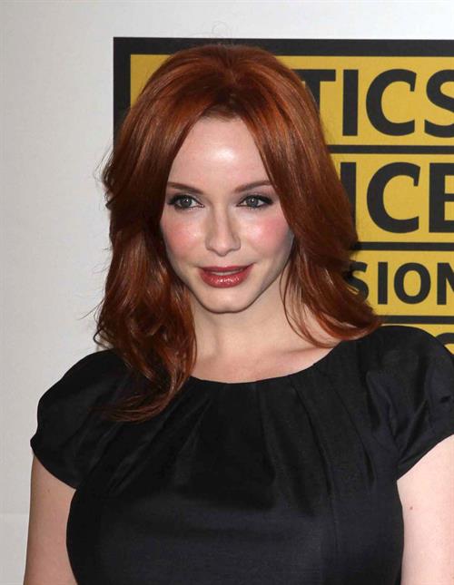 Christina Hendricks Critics Choice Television Awards luncheon at Beverly Hills Hotel on June 20, 2011 