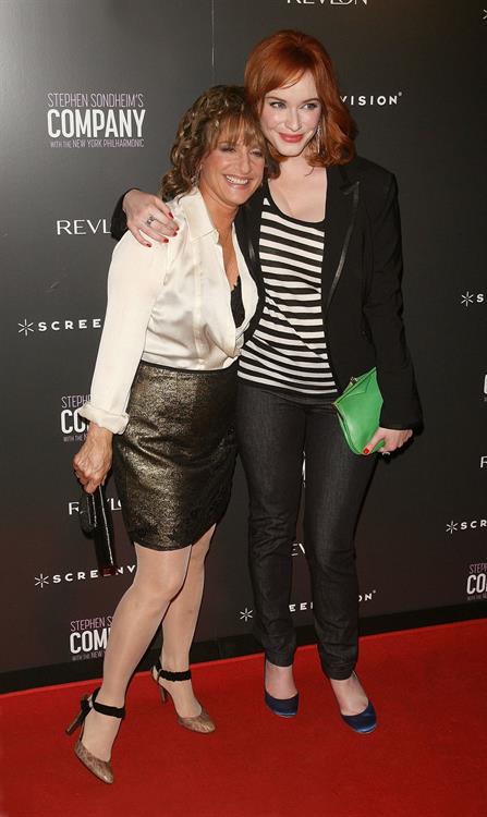 Christina Hendricks Company premiere in New York on June 8, 2011