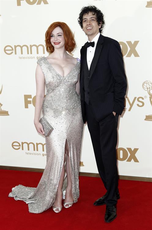 Christina Hendricks 63rd Primetime Emmy Awards on September 18, 2011