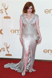 Christina Hendricks 63rd Primetime Emmy Awards on September 18, 2011