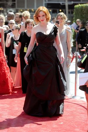 Christina Hendricks 62nd Creative Emmy Awards in Los Angeles on August 21, 2010 
