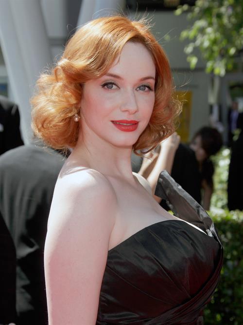 Christina Hendricks 62nd Creative Emmy Awards in Los Angeles on August 21, 2010 