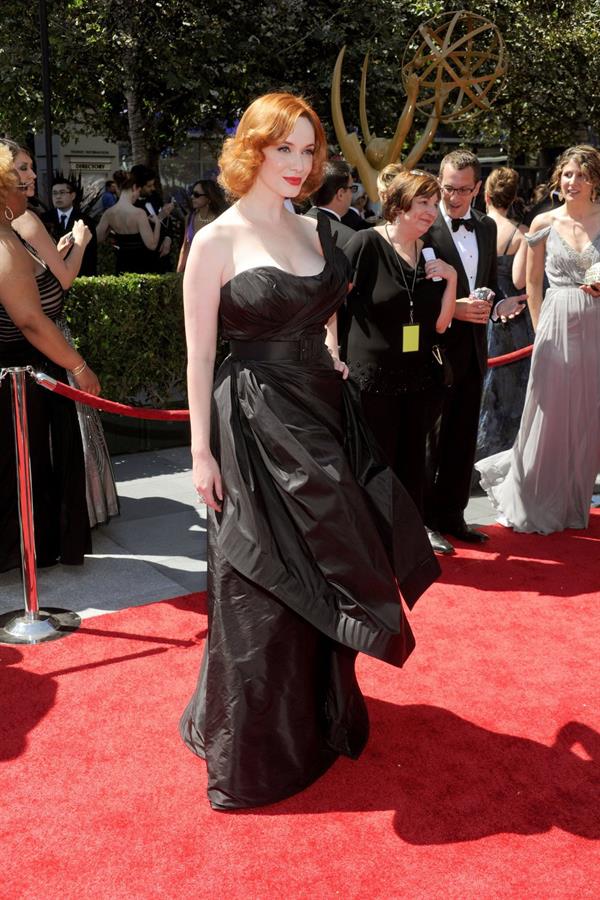 Christina Hendricks 62nd Creative Emmy Awards in Los Angeles on August 21, 2010 