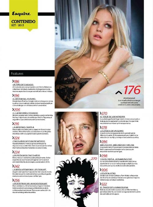 Erin Heatherton in lingerie