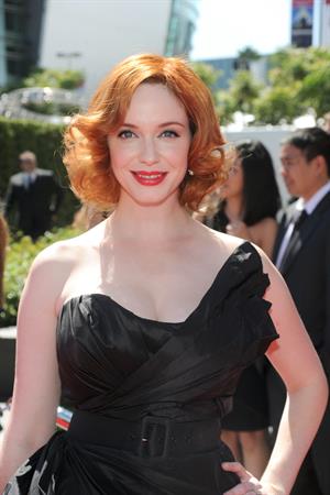 Christina Hendricks 62nd Creative Emmy Awards in Los Angeles on August 21, 2010 