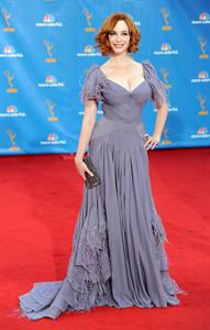 Christina Hendricks at the 62nd Annual Primetime Emmy Awards on August 29, 2010 