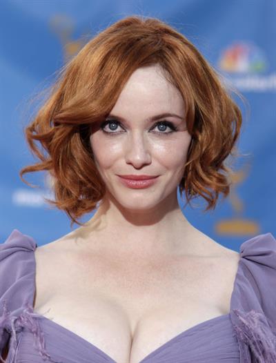 Christina Hendricks at the 62nd Annual Primetime Emmy Awards on August 29, 2010 