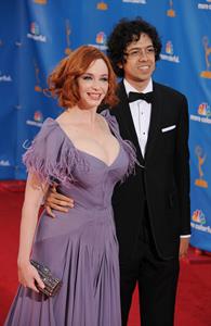 Christina Hendricks at the 62nd Annual Primetime Emmy Awards on August 29, 2010 