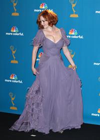 Christina Hendricks at the 62nd Annual Primetime Emmy Awards on August 29, 2010 