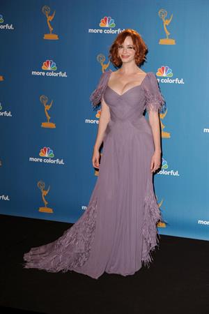 Christina Hendricks at the 62nd Annual Primetime Emmy Awards on August 29, 2010 