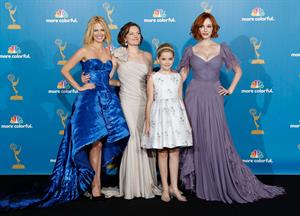 Christina Hendricks at the 62nd Annual Primetime Emmy Awards on August 29, 2010 