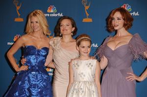 Christina Hendricks at the 62nd Annual Primetime Emmy Awards on August 29, 2010 