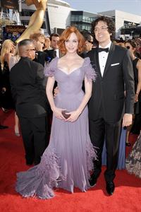 Christina Hendricks at the 62nd Annual Primetime Emmy Awards on August 29, 2010 