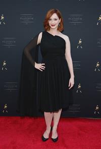 Christina Hendricks The Launch of Johnnie Walker Platinum, October 2, 2013 