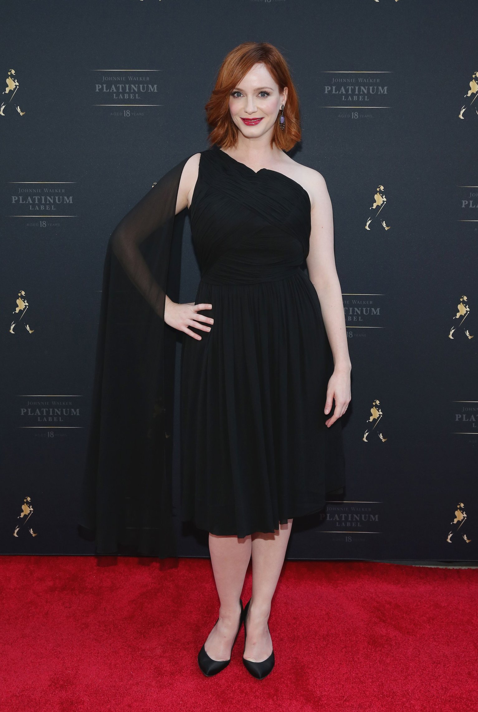 Christina Hendricks The Launch of Johnnie Walker Platinum, October 2, 2013 
