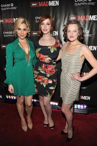 Christina Hendricks Mad Men Season 4 Finale screening at the 21 Club on October 17, 2010 