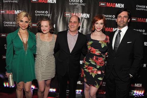 Christina Hendricks Mad Men Season 4 Finale screening at the 21 Club on October 17, 2010 