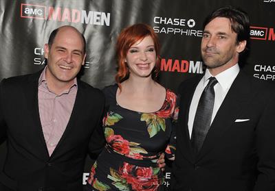 Christina Hendricks Mad Men Season 4 Finale screening at the 21 Club on October 17, 2010 