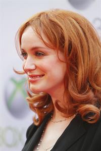 Christina Hendricks premiere of Xbox 360's Project Natal on June 13, 2010 