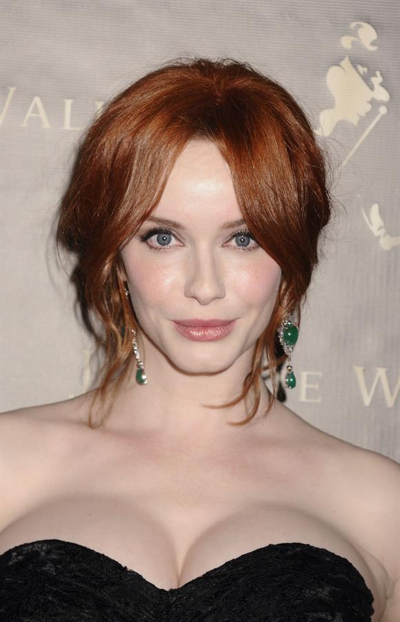 Christina Hendricks Johnnie Walker Father's Day gifting event in New York City on June 9, 2011