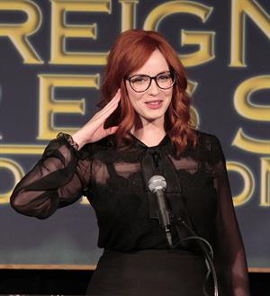 Christina Hendricks - The Hollywood Foreign Press Association Annual Installation Luncheon - August 9, 2012