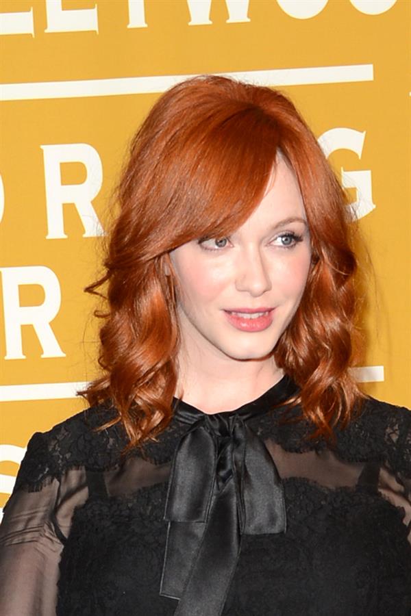 Christina Hendricks - The Hollywood Foreign Press Association Annual Installation Luncheon - August 9, 2012