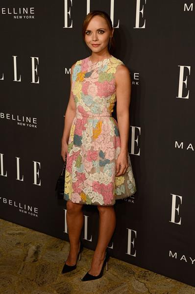 Christina Ricci - Elle Fashion during Spring 2013 Mercedes-Benz Fashion Week in New York - September 7, 2012