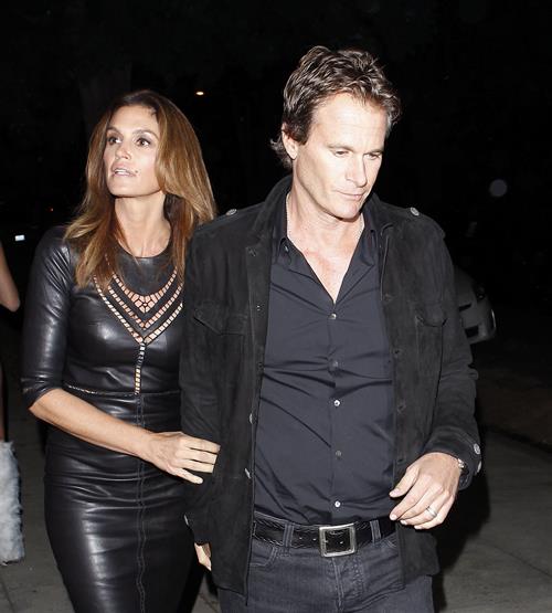 Cindy Crawford Attending A Halloween Party In Beverly Hills - October 26, 2012
