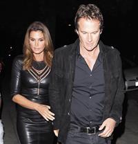 Cindy Crawford Attending A Halloween Party In Beverly Hills - October 26, 2012