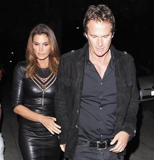 Cindy Crawford Attending A Halloween Party In Beverly Hills - October 26, 2012