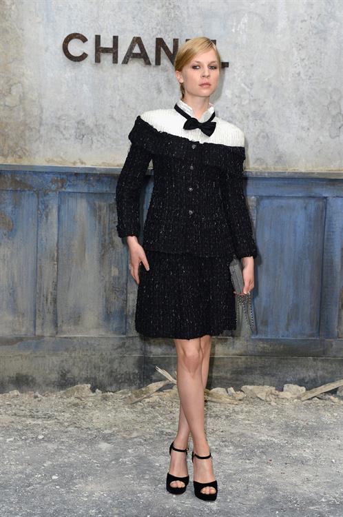 Clemence Poesy Chanel: Photocall- Paris Fashion Week Haute Couture F/W 2013-2014, 02 Jul 2013 