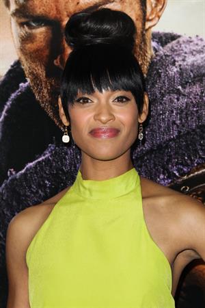 Cynthia Addai-Robinson Spartacus War of the Damned Los Angeles Premiere January 22, 2013