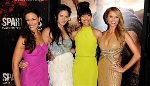 Cynthia Addai-Robinson Spartacus War of the Damned Los Angeles Premiere January 22, 2013