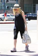 Dakota Fanning - makes time for the gym in Studio City August 9, 2012