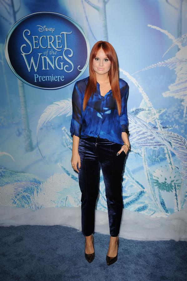 Debby Ryan Secret of the Wings premiere NYC 10/20/12 