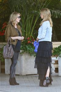 Delta Goodrem arrives at the Four Seasons Hotel Jan 21, 2013 